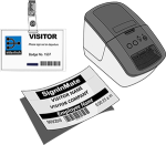 Visitor ID Badges & Printer